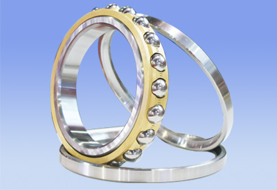 Single row angular contact ball bearings